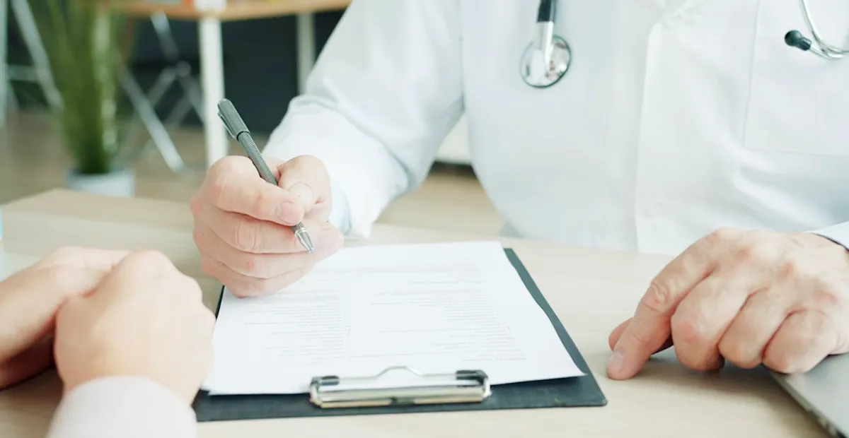 Arzt und Patient